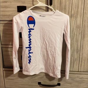 Never worn! champion white long sleeve